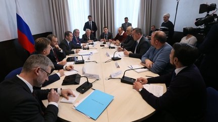 Встреча Дмитрия Медведева с представителями малого и среднего бизнеса в сфере автоперевозок