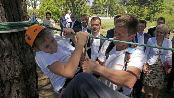 Посещение Всероссийского детского центра «Орлёнок»